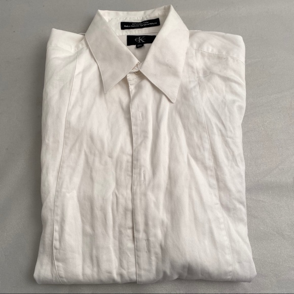 tuxedo shirt calvin klein